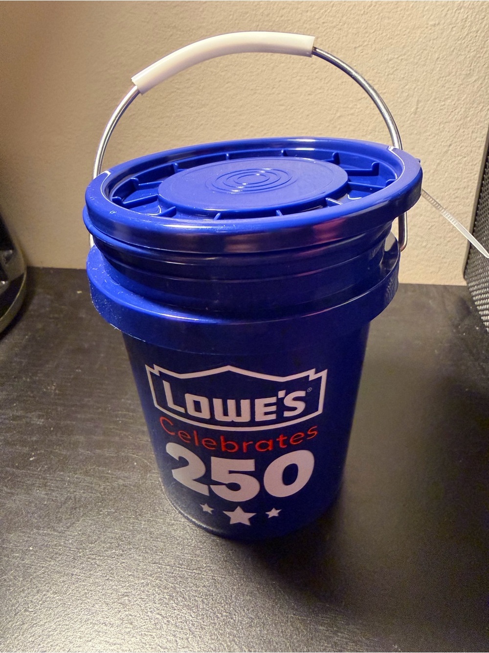Lowe’s Blue  MINI 250 Celebrates Party Bucket with Handle